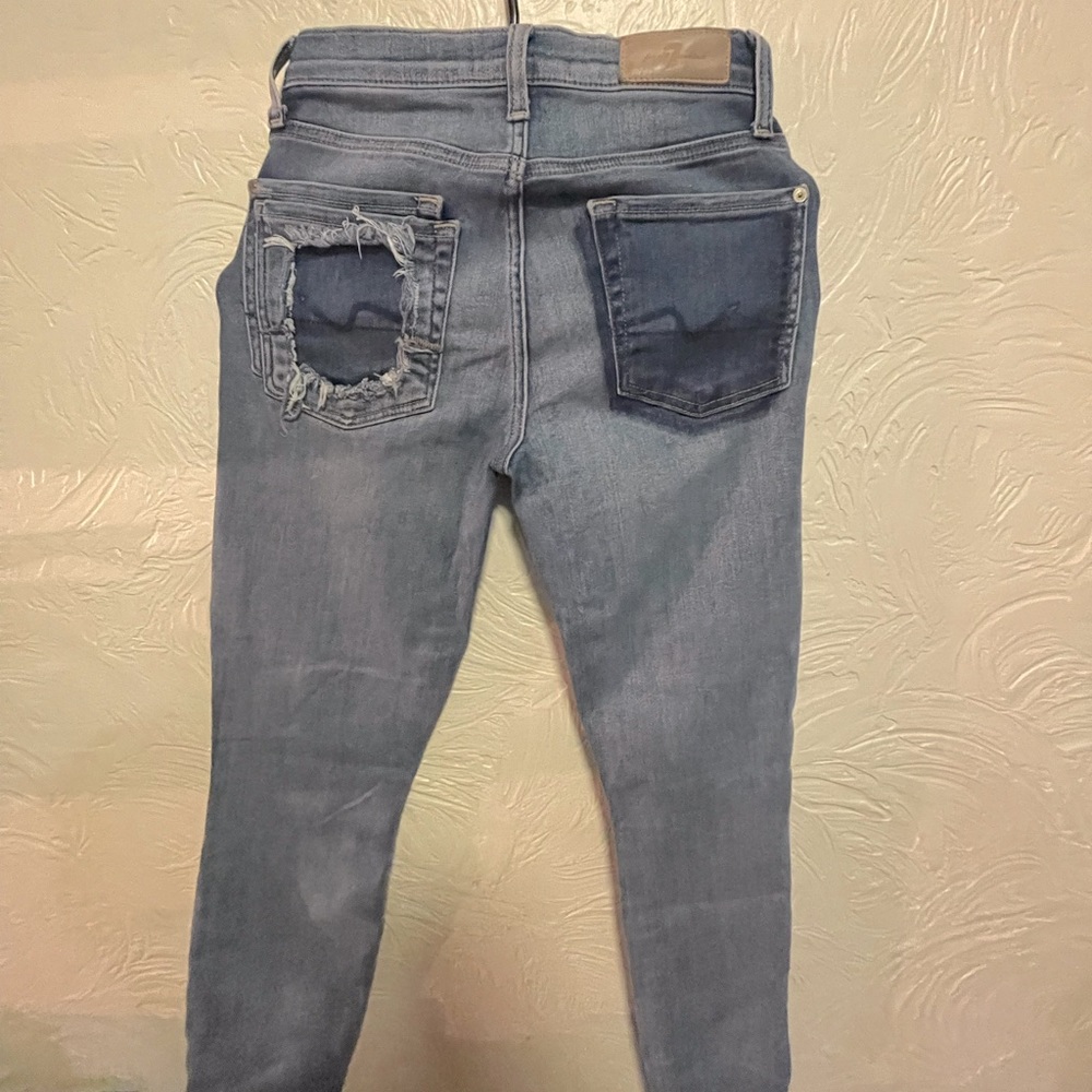 7 for all mankind skinny jeans ❤️ like new